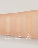 THESAEM Cover Perfection Pot Concealer #01 Clear Beige, #02 Rich Beige