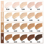 TIRTIR Glide & Hide Blurring Concealer - 0.5N, 3.5W, 4.5N, 5C, 6O
