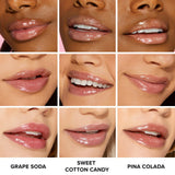 Too Faced Kissing Jelly Lip Oil Gloss - Juicy Lip Oil/Gloss Hybrid - Grape Soda