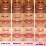 Too Faced Kissing Jelly Lip Oil Gloss - Juicy Lip Oil/Gloss Hybrid - Grape Soda, Raspberry