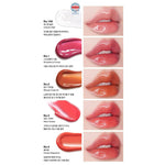 Unleashia  - Sisua Popcorn Syrup Lip Plumper - 100 Unicorn Salt,  1 Strawberry Cream,  2 Mango Caramel, 3 Neon Guava,  4 Honey Grapefruit