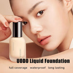 UODO - Veil Matte Lasting Foundation For Oily Skin - C01 , W02, W03
