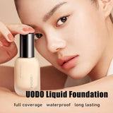 UODO - Veil Matte Lasting Foundation For Oily Skin - C01 , W02, W03