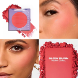 Urban Decay Long-Lasting Blush & Glow Set includes Bond Highlighter Space Cowboy, Face Bond Blush Slow Burn