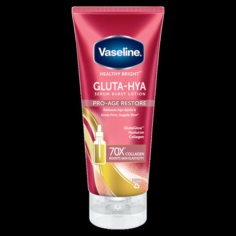Vaseline Gluta - Hya Serum Burst Lotion Pro-Age Restore 200ml