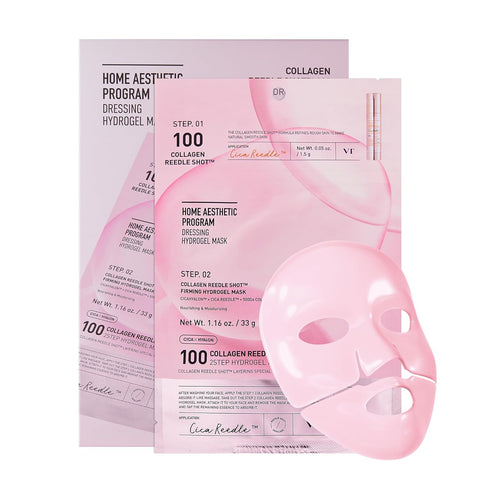 VT Cosmetics Collagen Reedle Shot 100 2Step Hydrogel Mask 33g