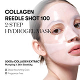VT Cosmetics Collagen Reedle Shot 100 2Step Hydrogel Mask 33g