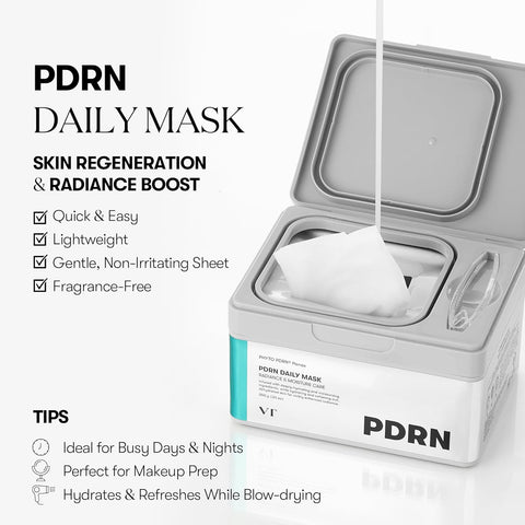 VT Cosmetics PDRN Daily Mask 30 Sheets