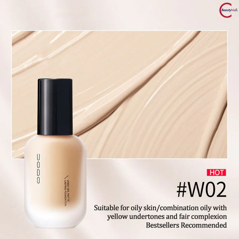 UODO - Veil Matte Lasting Foundation For Oily Skin