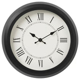 Wall Clock Black 25cm