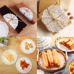 White Lace Paper Disposable Doilies