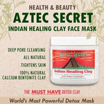 Aztec Secret, Indian Healing Clay, 1 lb (454 g) EXPIRY November 2025