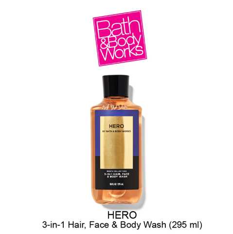 Bath and Body Works 3 in 1 Hair, Face and body wash 295ml hero