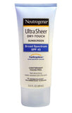 Neutrogena - Ultra sheer dry touch sunscreen  SPF 45 - 88ml - Expiry 06.2024