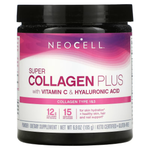 Neocell, Super Collagen Plus with Vitamin C & Hyaluronic Acid, 6.9 oz (195 g)