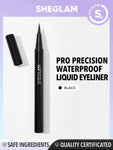 SHEGLAM Pro Precision Waterproof Liquid Eyeliner - Black