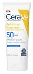 CeraVe  - Hydrating Sunscreen SPF 50 Face Lotion 75ml