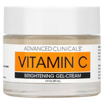 Advanced Clinicals, Vitamin C, Brightening Gel-Cream, 2 fl oz (59 ml)