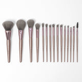 BH Cosmetics - Lavish Elegance - 15 Piece Brush Set with Bag