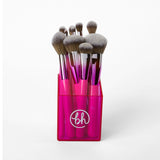 BH Cosmetics - Midnight Festival Brush Set - 10 Piece Brush Collection with Brush Holder