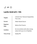 The Ordinary - Lactic acid 10% HA (30 ml)