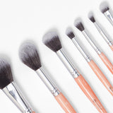 BH Cosmetics - Rose Quartz - 9 Piece Brush Set