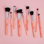 BH Cosmetics - Rose Quartz - 9 Piece Brush Set