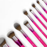 BH Cosmetics - Midnight Festival Brush Set - 10 Piece Brush Collection with Brush Holder