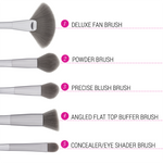 BH Cosmetics - Smoke 'n Mirrors - 10 Piece Metalized Brush Set with Bag