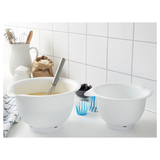 IKEA VISPAD - Mixing bowl, set of 2, white