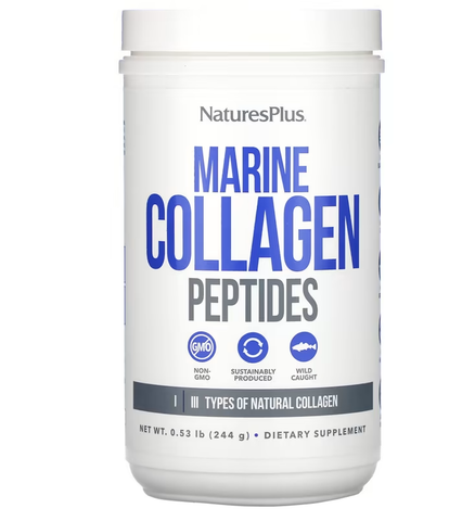 Nature's Plus, Marine Collagen Peptides, 0.53 lb (244 g)