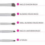 BH Cosmetics - Smoke 'n Mirrors - 10 Piece Metalized Brush Set with Bag