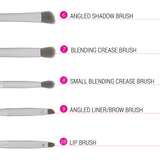 BH Cosmetics - Smoke 'n Mirrors - 10 Piece Metalized Brush Set with Bag