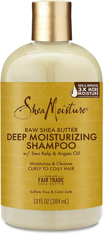 Shea Moisture Raw shea butter deep Moisturizing Shampoo  13 oz