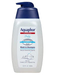 Aquaphor, Baby, Wash & Shampoo, Fragrance Free, 25.4 fl oz (750 ml),