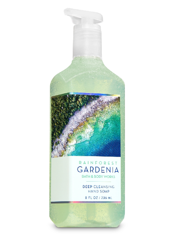 Bath & Body Works Rain Forest Gardenia Deep Cleansing hand Soap 236ml