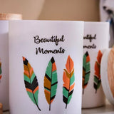 Homebox Beautiful Moments Printed Jar - Set of 3 CAPACITY 1 litre APPROX