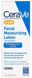 CeraVe, AM Facial Moisturizing Lotion with sunscreen, 89 ML