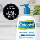 Cetaphil, Daily Facial Cleanser, 8 fl oz (237 ml) , For normal to oily skin