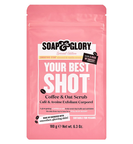 Soap & Glory Your Best Shot Coffee & Oat Scrub 180g