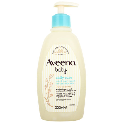 Aveeno Baby Daily Care Hair & Body Wash OAT EXTRACT 300ml