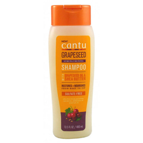 Cantu Grapeseed Strengthening Shampoo  – 13.5 oz 400ml