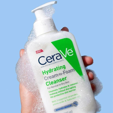 CeraVe Hydrating Cream to Foam Cleanser , 473ml