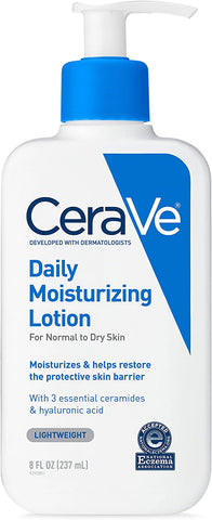 CeraVe, Daily Moisturizing Lotion, Lightweight 8 oz 236 ML Normal to Dry Skin