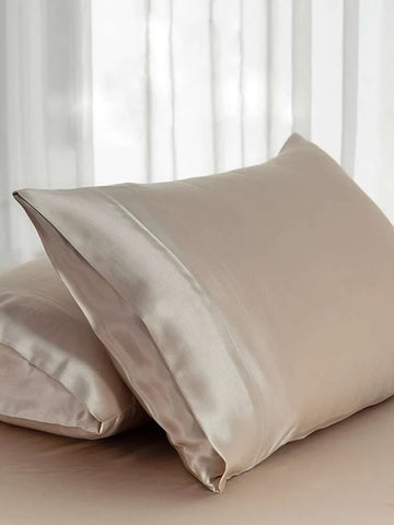 shein 1 pc satin / silk pillow cover / pillowcase 50x66 cm cushion