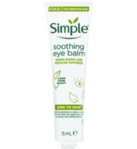 Simple soothing eye balm 15 ML