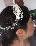 SHEIN Flower & Pearl Design Hair Comb