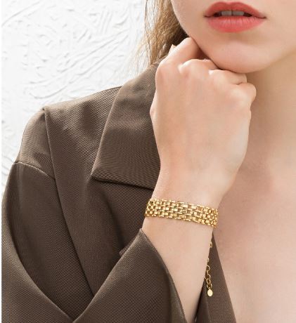 SHEIN Minimalist Chain Bracelet