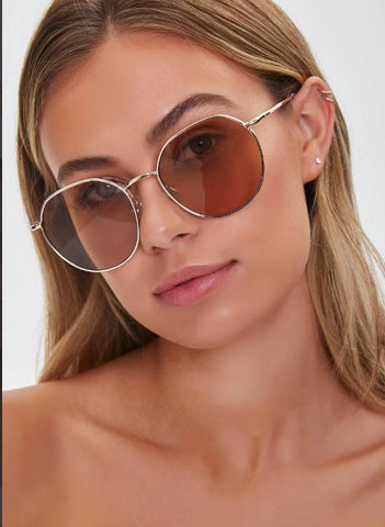 Forever 21 - Round Metal Sunglasses
