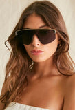 Forever 21 - Bar-Accent Shield Sunglasses